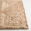 Tapis en jute / coton naturel tissé à la main Aunye-424527531