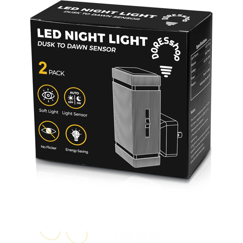 Bubble Acrylic Column Metal Plated Plug-In Night Light With 3CCT, 3-Level Dimmer, Memory, Rotatable
