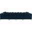 138" Wide Velvet Symmetrical Corner Sectional-82749524
