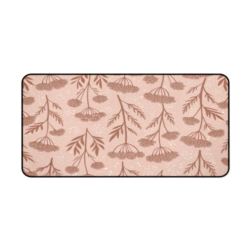 Polyester Desk Pad, 14.4x12.1
