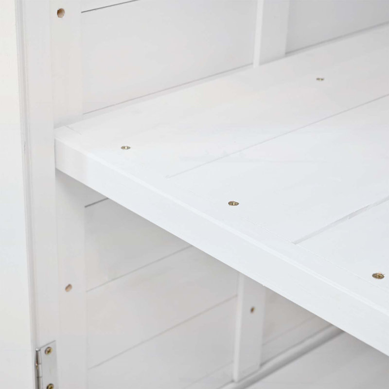 Versatile Garden Workbench with Superior Functionality and Attractive Design, White