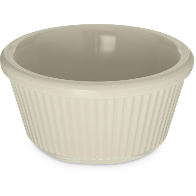 Melamine Fluted Sauce Ramekin, 3 oz., 1.43" H x 3.18" W