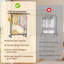 113 cm Rolling Clothes Rack