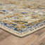 Tapis oriental jaune / bleu-61240460
