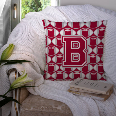 Housse de coussin d'extérieur carré Football