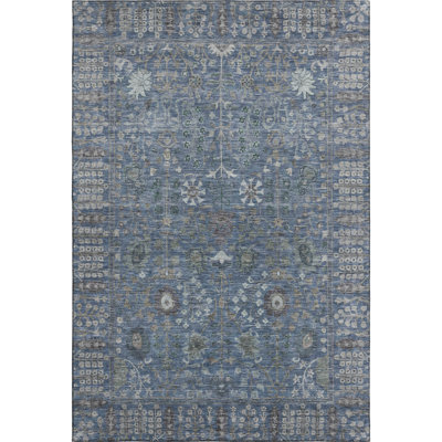 Premium Machine Washable Mayfield AMF2231 Global Rug