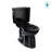 TOTO® Drake® Two-Piece Elongated 1.28 GPF TORNADO FLUSH® Toilet, Ebony