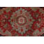 Tapis rouge en laine 9 x 11