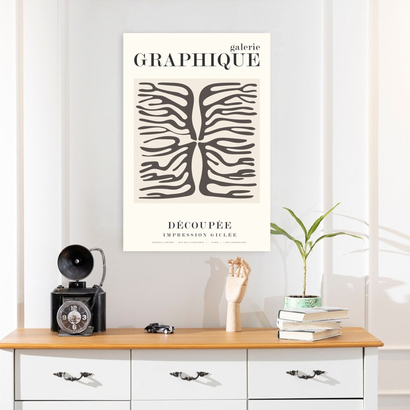 Graphique 10, art contemporain, H 24 po x l 16 po