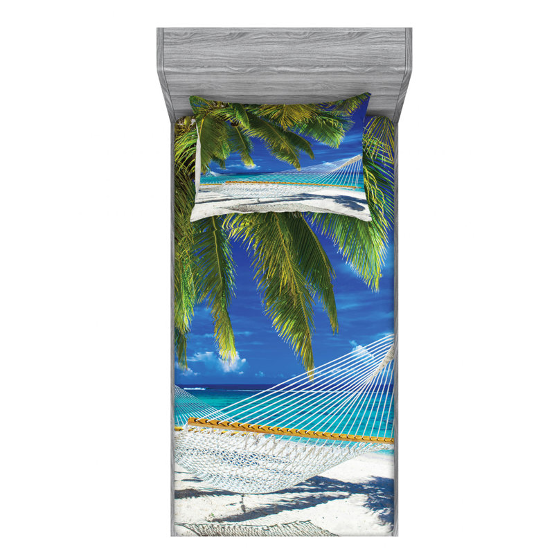 Microfiber Sheet Set, Twin Sheet Set with Fitted Sheet