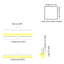 Orizzonte LED Dimmable Armed Sconce-26617428-71490261