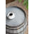 Drum shape patio table with storage-1937145639