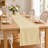 100% Cotton Solid Soft Durable Table Runner-1612766932-1612766934