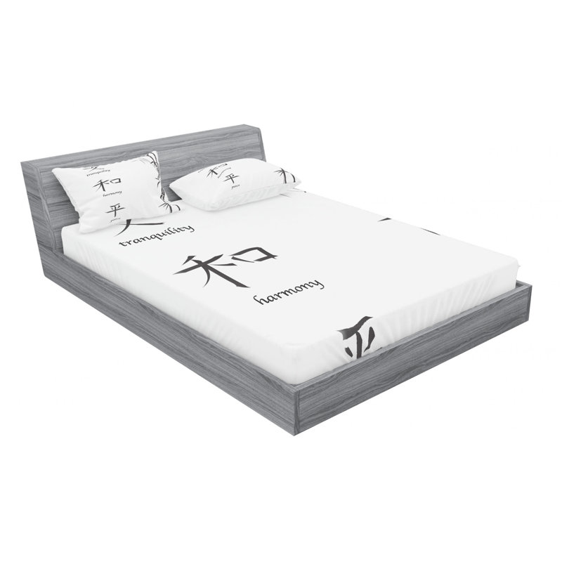Microfiber Sheet Set, Full Sheet Set with Fitted Sheet