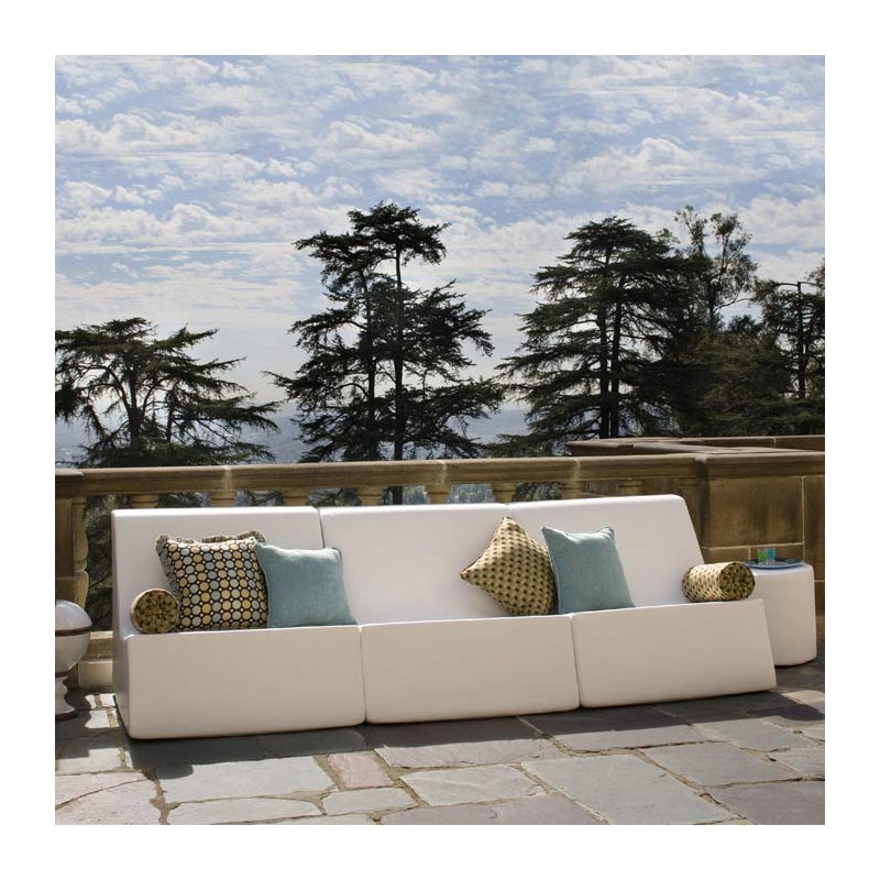 Check Outdoor Lounge Chair, Pumpkin