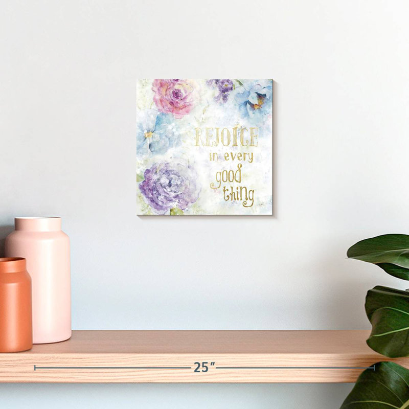 Tergel Rejoice, 10" H x 10" W
