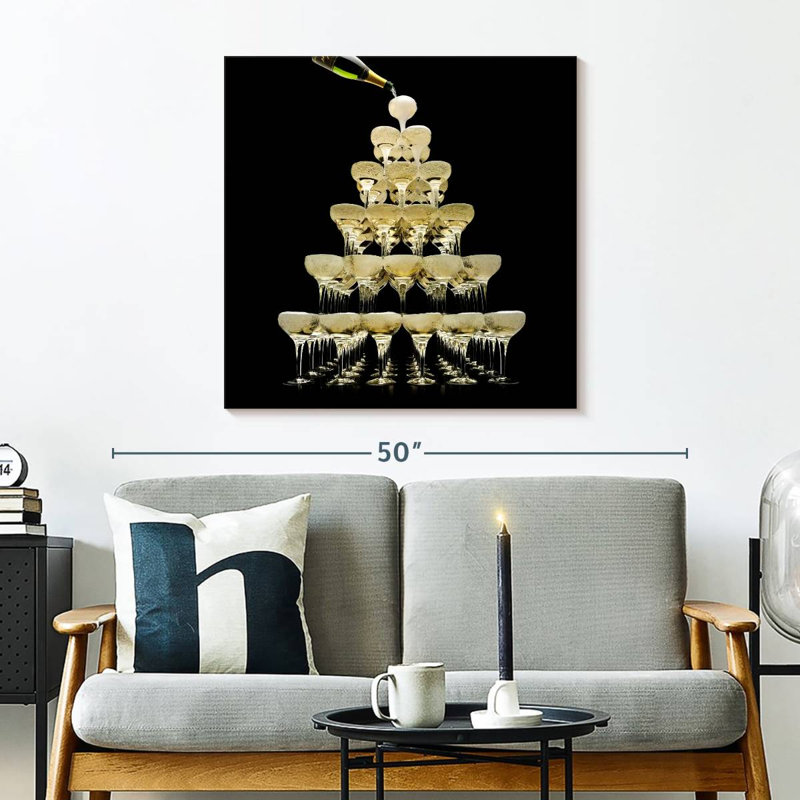 Yarlin Champagne Tower, 30" H x 30" W