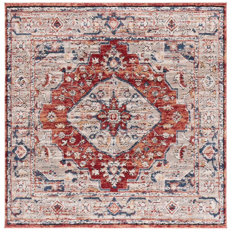 Mahle Area Rug, Square 6'7"