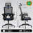 Ergonomic Office Chair, 400 LBS Computer Chairs with Adjustable Lumbar Support, Breathable Mesh Desk Chair, Ergonomic Chair with Thickened Cushion, Comfy Home Office Desk Chair (Black)-833227851-1051755833