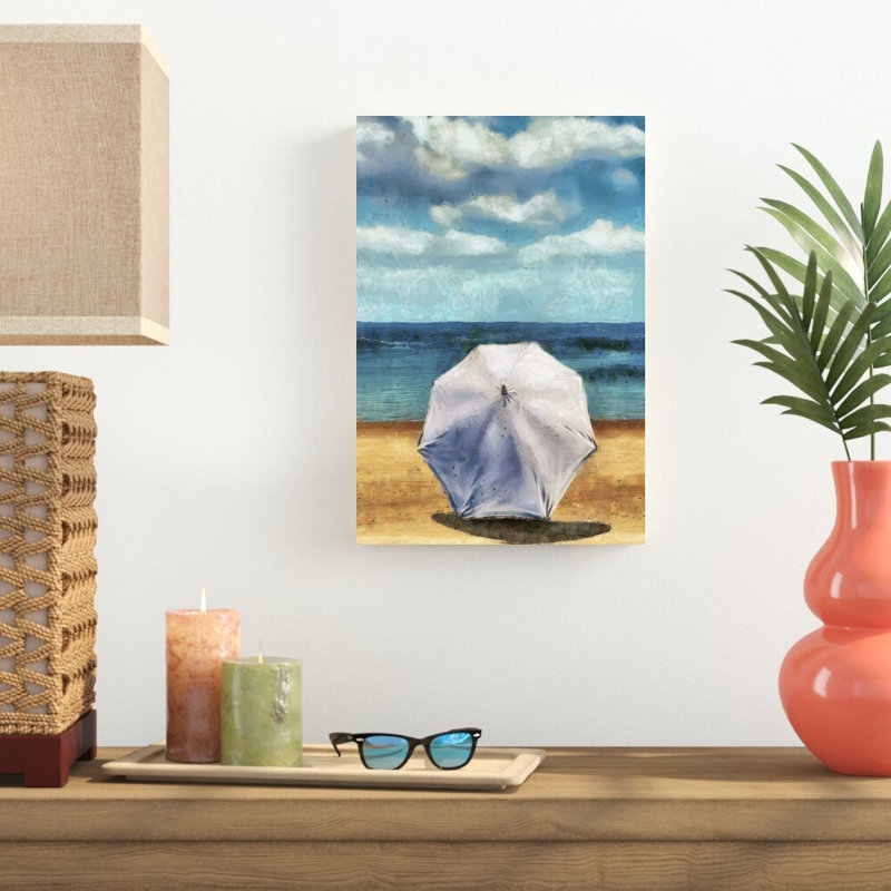 Parasol de plage II, H 18 po x l 12 po