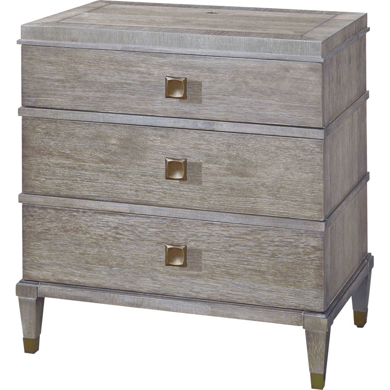 Playlist 3 - Drawer Nightstand, Gray