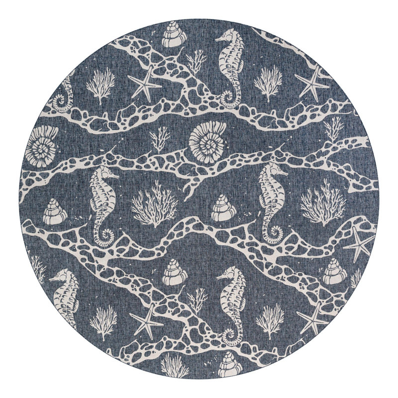 Angelys Area Rug, Round 13'1"