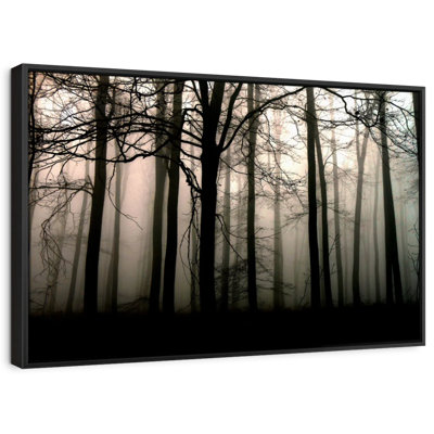 Floral et botanique «Arbre mort, impression sur toile»