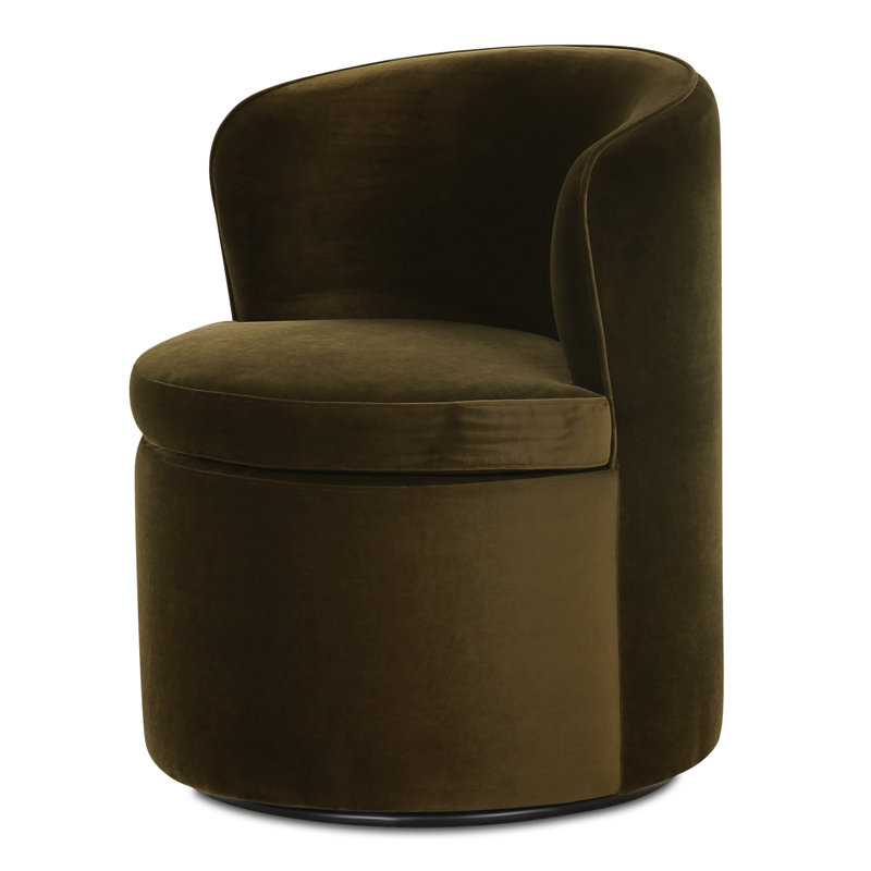 Chaise pivotante Dane avoine, Vert