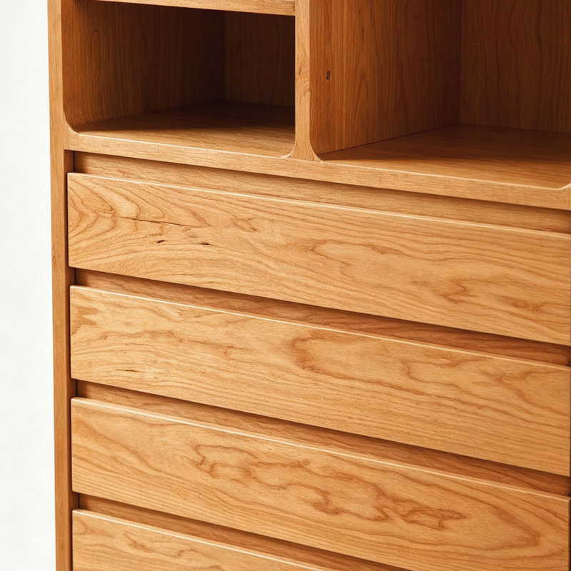 American style retro floor mounted bookcase