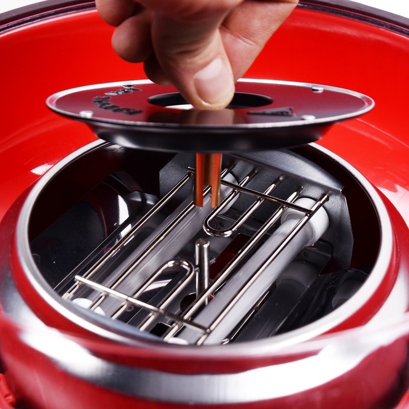 Symple Stuff Cotton Candy Machine, Red