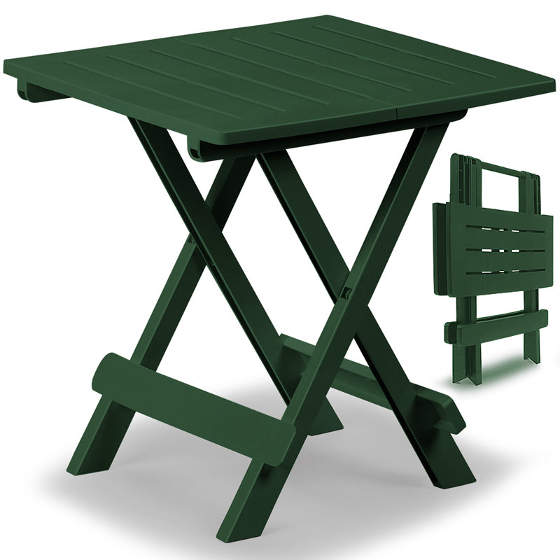 Geraldine Square Outdoor Side Table - 45 cm W 43 cm D