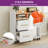 Asharra 35'' W File Cabinet with Power Outlets, 2-Drawer & Printer Stand-1592079651