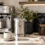 Ensemble de 3 pots en acier inoxydable - Café, thé, sucre