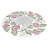 Donzae Pink Rose Doily (15" Rd)