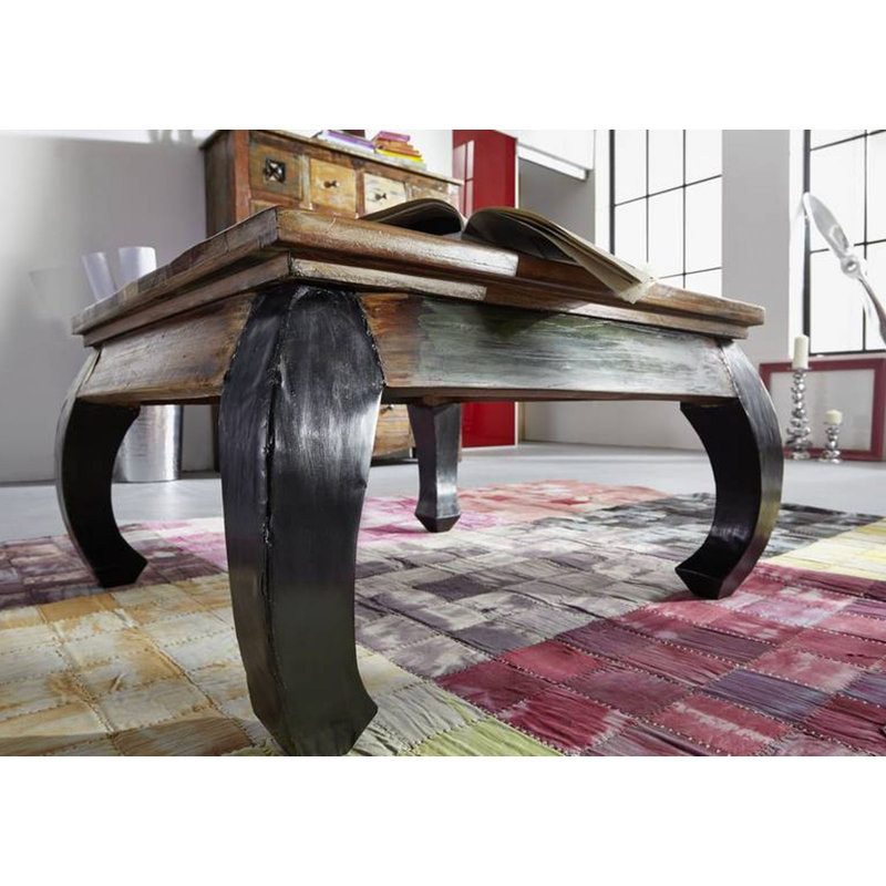 Nature Of Spirit Solid Wood Solid Wood Abstract Coffee Table