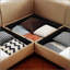 Élégant canapé 2 places en chenille avec rangement pour repose-pieds, dossier cylindrique et accoudoirs, causeuse moderne en tissu avec espace de rangement caché