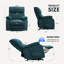 Massage inclinable électrique massage chenille-1266441227