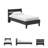 Socalle Twin Panel Platform Bed-123382767-123382768