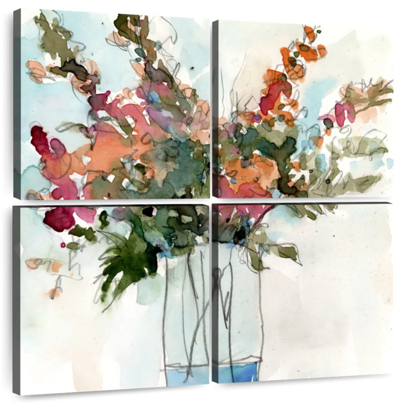 Nature morte Harnek Water Garden I, H 26 po x l 26 po