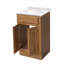 Ensemble de meuble-lavabo simple 19 po Rhiamon