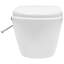 LaJuante Soft Close D-Shape Toilet Seat-185549706