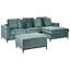 Oslo 5 Seater Sofa & Chaise-111793575