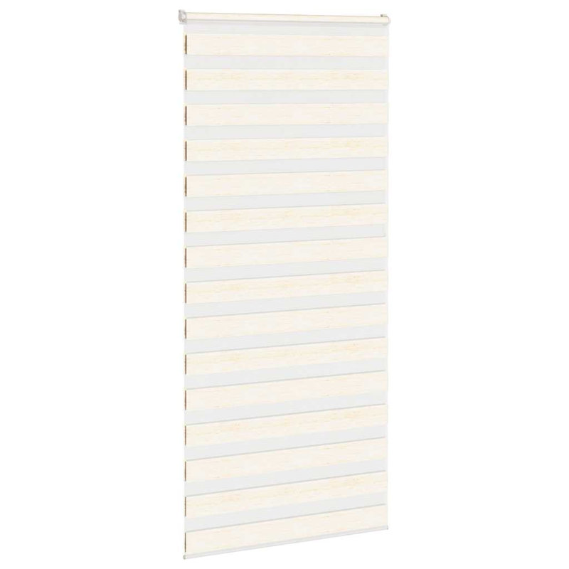 George Oliver Zebra Blind Polyester, Marble Beige, 110cmW x 230cmL