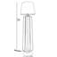 Leonardo 157cm Traditional Floor Lamp-3826367