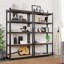 Kris Metal Height -Adjustable Shelving Unit-1110070662-1110070661