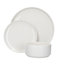 Mikasa Camberlie Porcelain 12-Piece White Dinner Set