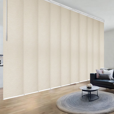 Store vertical blanc occultant