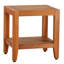 Banc de douche teck l 16,75" Yemanja