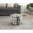 Square Pouf Jacquard Fabric Upholstery Modern Ottoman, Footstool, Non-Slip Floor Pouf, Bean Bag Chair, 1Pc Sitting Pouf