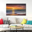 «Sundown Descanso Beach», reproduction d'impression sur toile-30897724-30898013